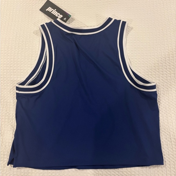 Prince Women's Fashion V-Neck Sleeveless Tennis Tank Shirt Top size Large - Picture 5 of 5